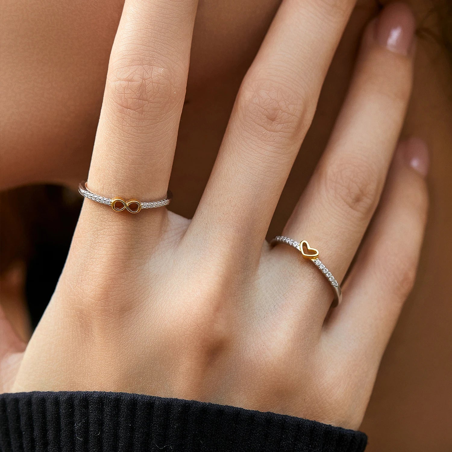 Sparkling Heart & Infinity